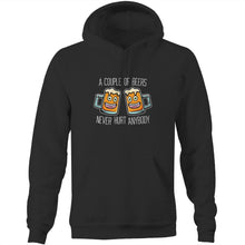Load image into Gallery viewer, A Couple Of Beers Never Hurt Anybody - Hoodie