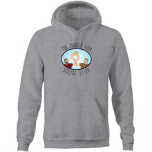 Load image into Gallery viewer, Rubber Arm Social Club - Hoodie - Classic Stitch Up - Grey
