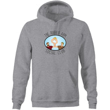 Load image into Gallery viewer, Rubber Arm Social Club - Hoodie - Classic Stitch Up - Grey