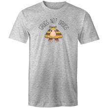 Load image into Gallery viewer, Grugs Not Drugs - T Shirt - Classic Stitch Up - Grey