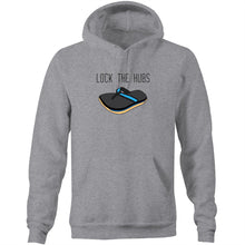 Load image into Gallery viewer, Lock The Hubs - Hoodie - Classic Stitch Up - Grey
