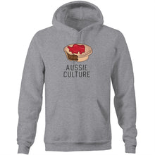Load image into Gallery viewer, Aussie Culture - Meat Pie - Hoodie Grey
