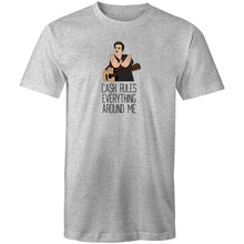 Load image into Gallery viewer, Cash Rules Everything Around Me - T Shirt - Grey