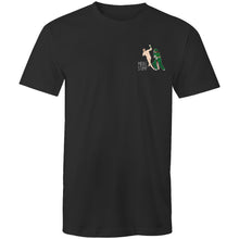 Load image into Gallery viewer, Middle Stump - T Shirt - Classic Stitch Up - Black
