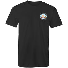 Load image into Gallery viewer, The Rubber Arm Social Club - T Shirt - Classic Stitch Up - Black