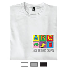 Load image into Gallery viewer, Aussie Beer Pong Champion T Shirts