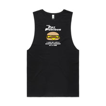 Load image into Gallery viewer, Fat and the Furious Singlet Black