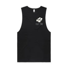 Load image into Gallery viewer, Flat Tyre - Singlet - Black
