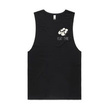 Load image into Gallery viewer, Flat Tyre - Singlet - Black