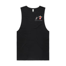 Load image into Gallery viewer, Hey Hey It's Saturday Singlet black