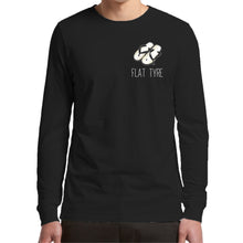 Load image into Gallery viewer, Flat Tyre - Long Sleeve - Black