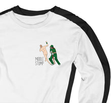 Load image into Gallery viewer, Middle Stump - Long Sleeve - Classic Stitch Up - Cover