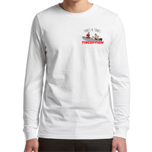 Load image into Gallery viewer, Tinception - Long Sleeve - Classic Stitch Up - White