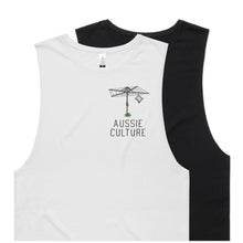 Load image into Gallery viewer, Aussie Culture Goon Of Fortune Singlet black and white