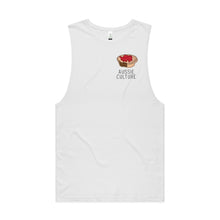 Load image into Gallery viewer, Meat Pie Singlet white