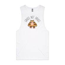 Load image into Gallery viewer, Grugs Not Drugs Singlet White