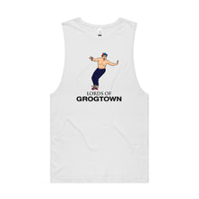 Load image into Gallery viewer, Lords of Grogtown Singlet white