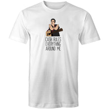 Load image into Gallery viewer, Cash Rules Everything Around Me - T Shirt - White