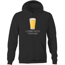Load image into Gallery viewer, A Schooner Matata Hoodie Black
