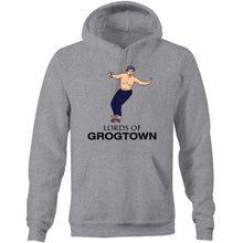 Load image into Gallery viewer, Lords of Grog Town - Hoodie - Classic Stitch Up - Grey