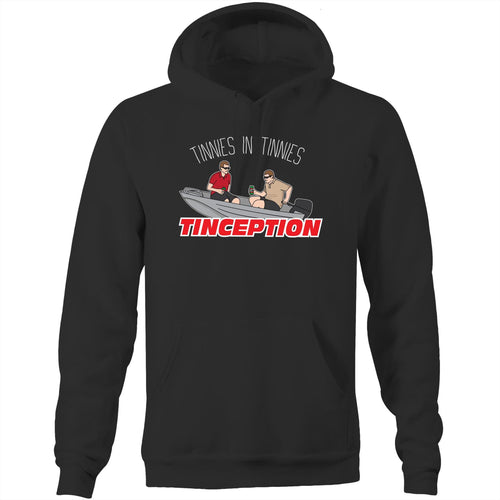 Tinception - Hoodie - Classic Stitch Up - Black