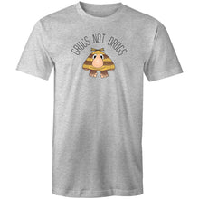 Load image into Gallery viewer, Grugs Not Drugs - T Shirt - Classic Stitch Up - Grey
