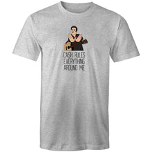Load image into Gallery viewer, Cash Rules Everything Around Me - T Shirt - Grey
