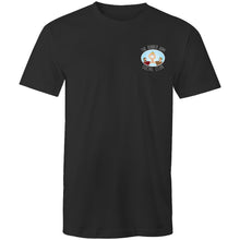 Load image into Gallery viewer, The Rubber Arm Social Club - T Shirt - Classic Stitch Up - Black
