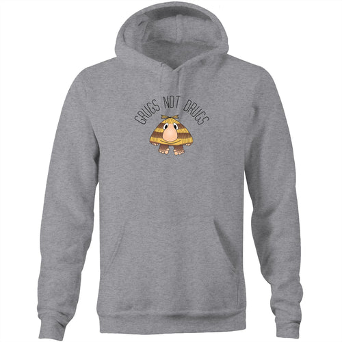 Grugs Not Drugs - Hoodie - Grey