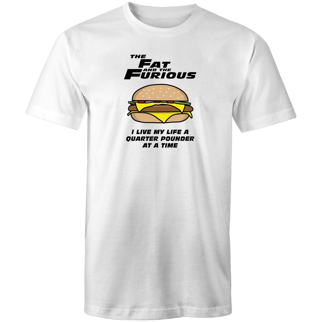 Fat and the Furious - T Shirt - White