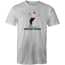 Load image into Gallery viewer, Lords of Grogtown - T Shirt - Classic Stitch Up - Grey
