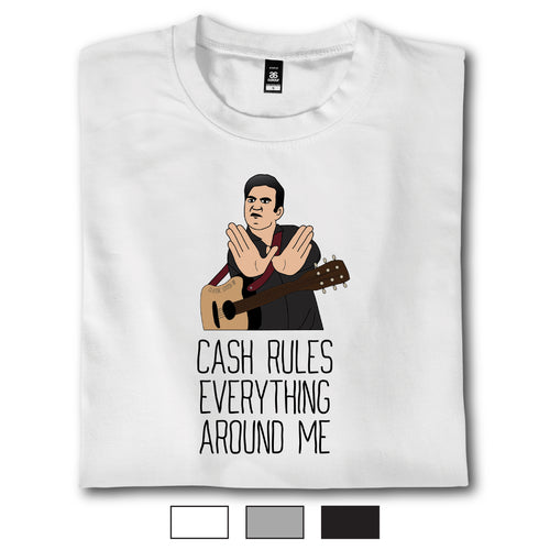 Cash Rules Everything Around Me - T Shirt - Cover