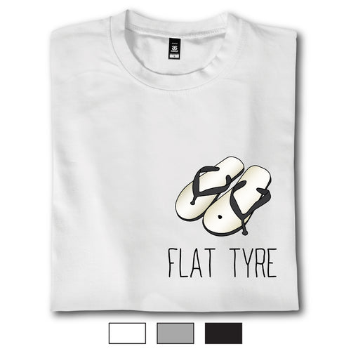 Flat Tyre - T Shirt - Cover
