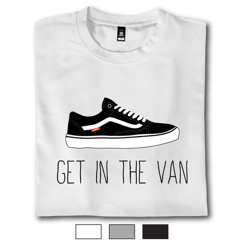 Get In The Van - T Shirt - Cover