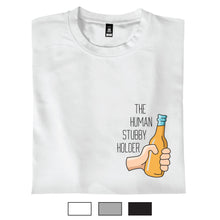 Load image into Gallery viewer, Human Stubby Holder - T-Shirt
