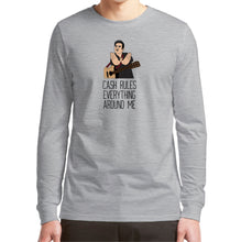 Load image into Gallery viewer, Cash Rules Everything Around Me - Long Sleeve - Grey

