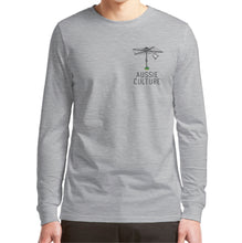 Load image into Gallery viewer, Goon of fortune Aussie Culture long sleeve t shirt grey
