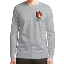Load image into Gallery viewer, Rude Not To - Long Sleeve - Classic Stitch Up - Grey

