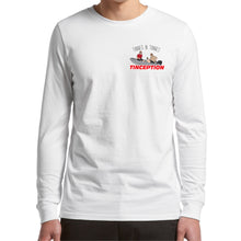 Load image into Gallery viewer, Tinception - Long Sleeve - Classic Stitch Up - White
