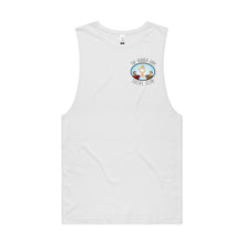 Load image into Gallery viewer, The Rubber Arm Social Club Singlet white
