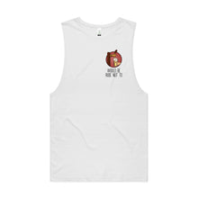 Load image into Gallery viewer, Rude Not To - Singlet - Classic Stitch Up - White
