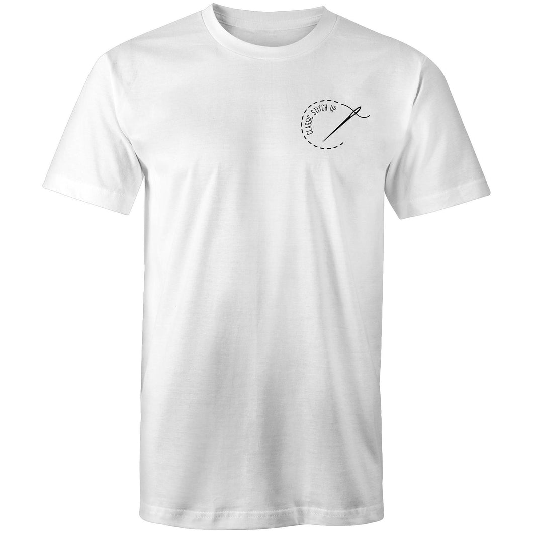 Classic Stitch Up - T Shirt - White
