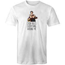 Load image into Gallery viewer, Cash Rules Everything Around Me - T Shirt - White
