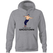 Load image into Gallery viewer, Lords of Grog Town - Hoodie - Classic Stitch Up - Grey
